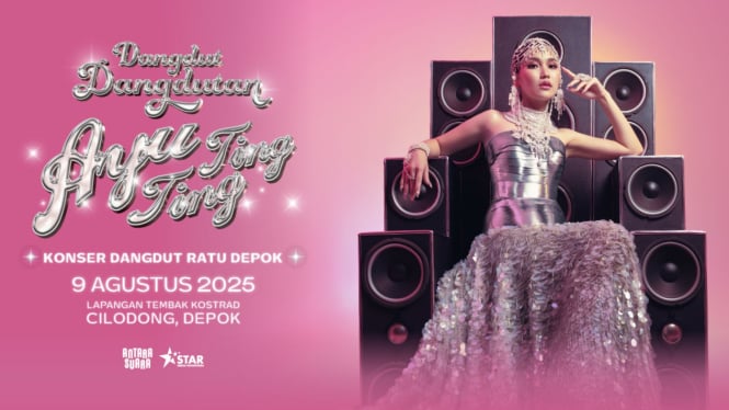Konser tunggal 'Dangdut-Dangdutan' Ayu Ting Ting Ratu Depok