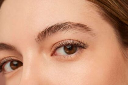 Ilustrasi alis dan bulu mata