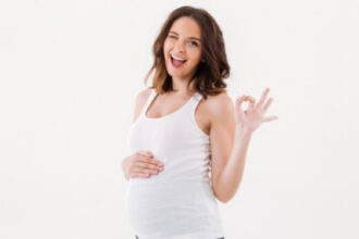 Ilustrasi hamil/ibu hamil.