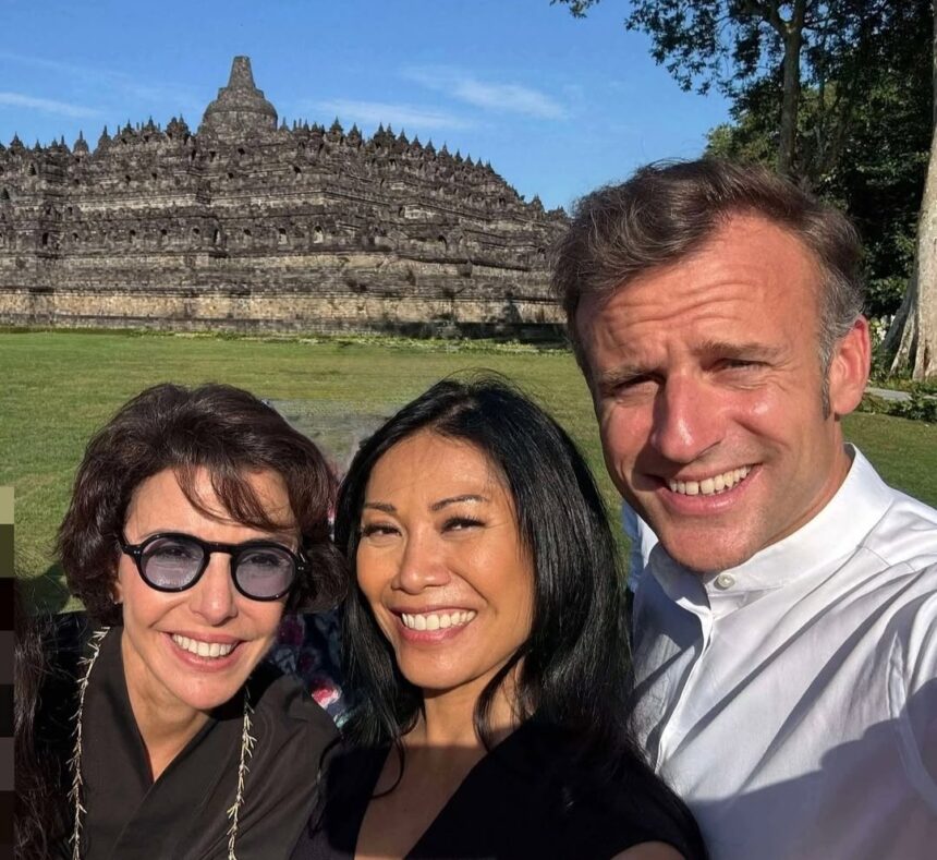 Dampingi Presiden Prancis Emmanuel Macron di Indonesia, Latar Belakang Pendidikan Anggun C Sasmi Disorot