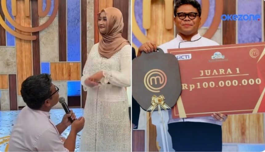 Sosok Fajar, Juara MasterChef yang Langsung Lamar Pacar saat Dapat Piala
