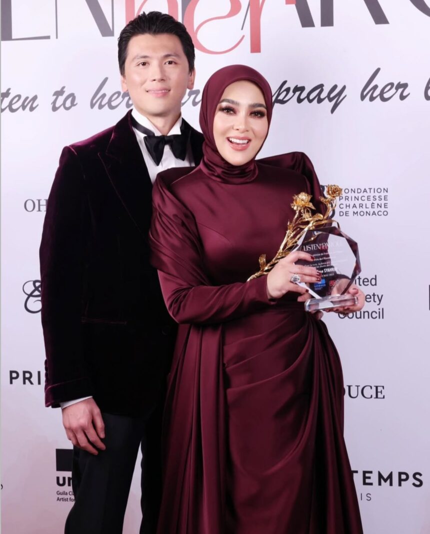 Tampil di Cannes 2025, Syahrini Bawa Pulang Penghargaan dari UNESCO