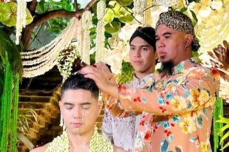 Ahmad Dhani dan Mulan Jameela Tinggalkan Acara Siraman Al Ghazali, Ini Alasannya