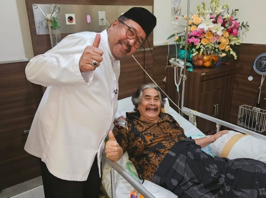 Dijenguk Rano Karno di RS, Jaja Miharja Titip Pesan Penting