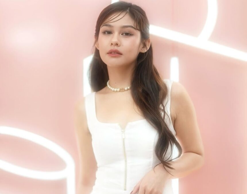 Sosok Pria yang Digandeng Vanesha Prescilla di Nikahan Al Ghazali-Alyssa