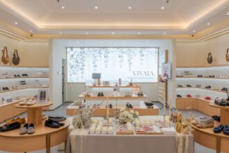 Sepatu ramah lingkungan.