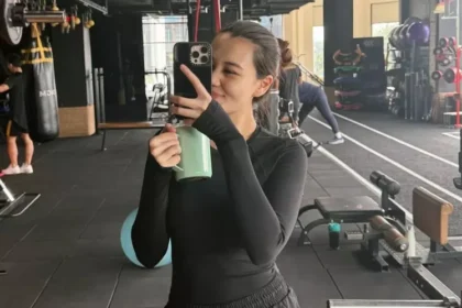 Bikin Ngilu, Belum Sebulan Melahirkan Aaliyah Massaid Nge-gym