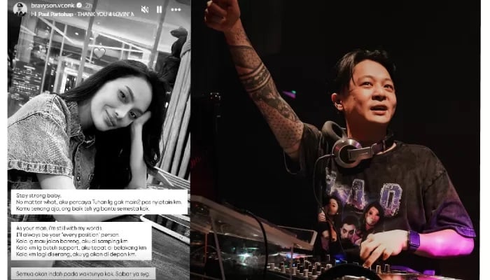 Dua Bulan Pacaran, DJ Bravy Pasang Badan saat Erika Carlina Ngaku Hamil 9 Bulan
