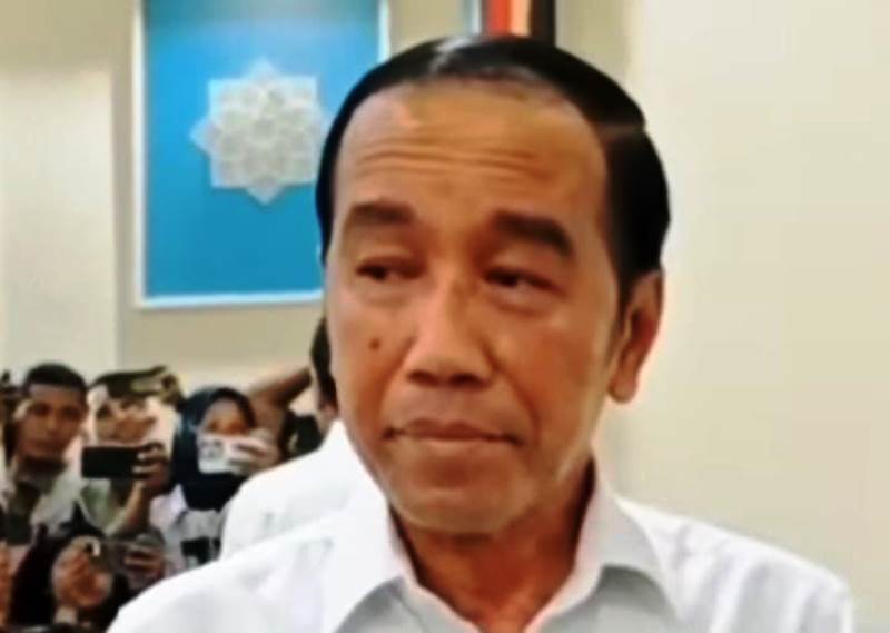 Emak-emak Cantik Ini Nangis Tersedu-sedu Usai Bertemu Jokowi: Nggak Rela…