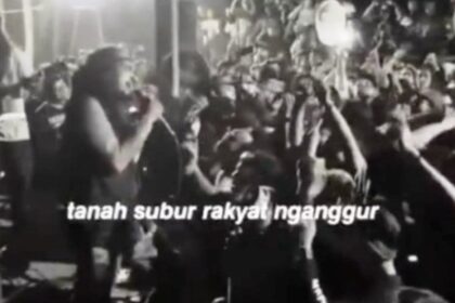 Kembali Viral Video KePAL SPI Gubah Lagu Enno Lerian, ‘Hei Indonesiaku, Tanah Subur Rakyat Nganggur’
