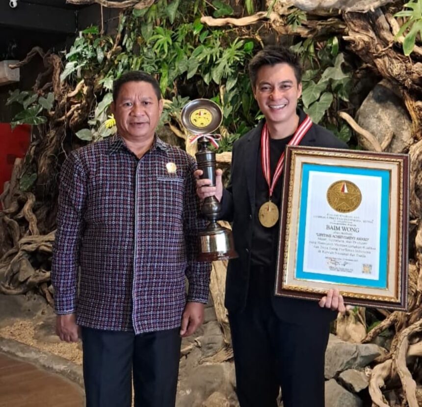 Baim Wong Ungkap Perfeksionisme di Balik Karya, LEPRID Beri Penghargaan