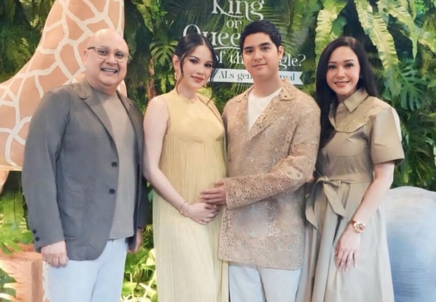 Momen Mulan Jameela Menyalami Maia Estianty di Pesta Gender Reveal Calon Bayi Alyssa-Al Ghazali