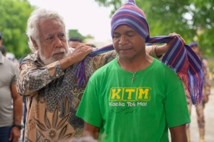 Abio Salsinha Cerita Perjalanan Bersama Xanana Gusmão, Dari Musik hingga Dialog Rakyat