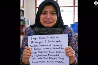 Viral Guru Honorer di SDN 7 Bontoramba Dipecat setelah 4 Tahun Mengabdi, Posisi Diganti Adik Kepala Sekolah