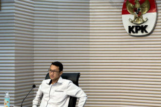 Juru Bicara Komisi Pemberantasan Korupsi (KPK) Budi Prasetyo saat memberikan keterangan di Gedung Merah Putih KPK, Jakarta, Rabu (14/5/2025). ANTARA/Rio Feisal