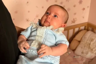 Ungkap Wajah Bayi Kaia Lanna, Steffi Zamora dan Nino Fernandez Curi Perhatian dengan Paras Bule yang Memikat